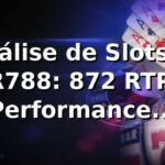 📊 Análise de Slots no BR788: 87,2% RTP e Performance Competitiva em 2026